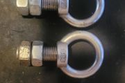 Tow m20 bolts jeep truck stainless