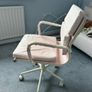Pink office chair Image 3