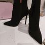 Black High Heel Boots Image 2