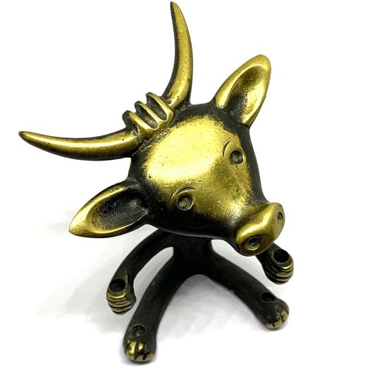Rare Mid Century Walter Bosse Cow Pencil holder