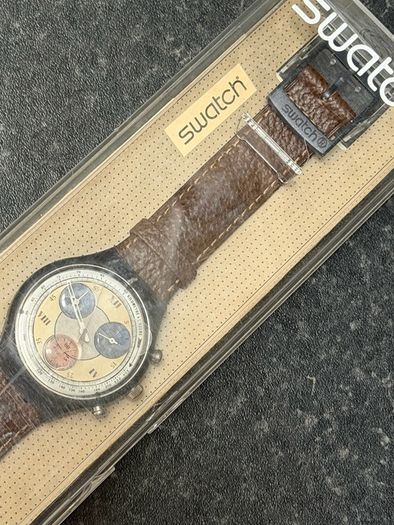 Swatch 1996 Smokey watch New in box