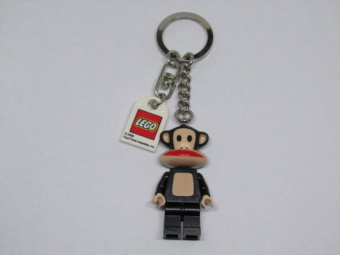 Lego Paul Frank Julius & Friends Lego Keychain Very Rare Hard To Find