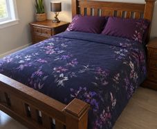 Double bed and Lockers