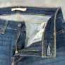 Levis 711 Womens Jeans W27 L28 Blue Indigo Denim Premium Big E Image 7