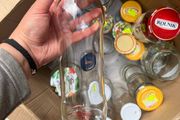 Glass jars