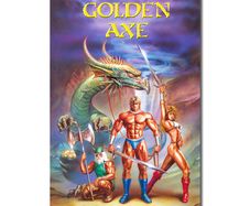 Golden Axe - A3 Poster