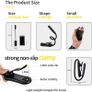 Rechargeable Book Light 7 LED Reading Light with 3-Level Warm Cool White Daylight Flexible Easy Clip Night Reading Lamp in Bed Image 4