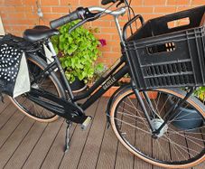 Gazelle Heavy Duty Bike with accessories