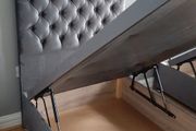 ottoman lift up bed frame and headboard