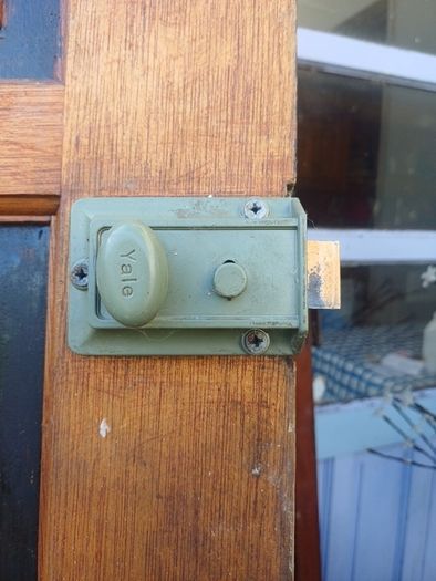 Teak Front Door