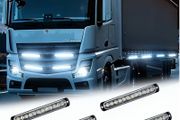 Clear Lens 12LEDSx4 Utility Strip Light Bar Surface Mount for 12V-24V