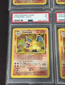 Charizard Graded - PSA 3