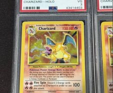 Pokemon - Charizard Graded - PSA 3