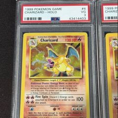 Charizard Graded - PSA 3