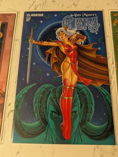 Alan Moores Glory Issues 0 To 2 Complete Comic Set