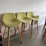 3 bar stools - seat height 60cm Image 2