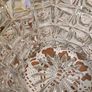 Stunning Libochovice Glassworks C1930s Art Deco Geometric Centre Piece Bowl Image 3