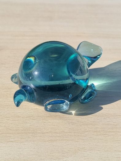 Mdina art glass turtle