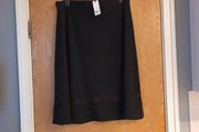 Yours - London Black Skirt.  S.18.    B.N.W.T