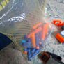 Nerf Guns, 1 pair goggles and accessories Image 8