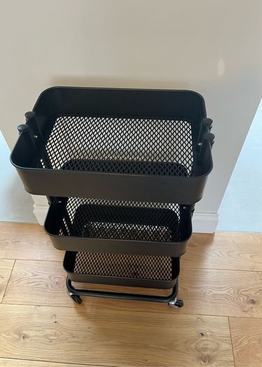 ikea RASKOG Trolley, black