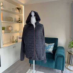 Ladies Black Active Hooded Jacket from Dunnes Stores Size:  UK 16-18 / EU 44-46