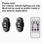 2 LED Decorative Lights with 8 Gradient Flashing Modes, Protection Level IP65, USB Rechargeable Image 6