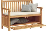 Garden Bench with Storage