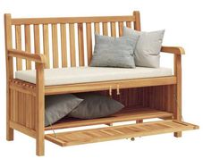 Garden Bench with Storage