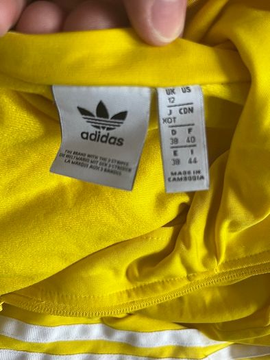 Adidas Originals Women's Firebird Tracksuit Top - Yellow