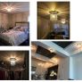 Mini Style 1-light Flush Mount Crystal Chandelier (FREE POSTAGE) Image 4