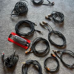 Audio & MIDI Cable Bundle (11 Cables, Including Roland & Hosa)