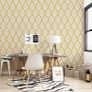 Gold Stripe Wallpaper Peel and Stick Wallpaper Self Adhesive Contact Paper Sticky Back Plastic Vinyl Film Modern Wallpaper Removable Waterproof Roll for Kitchen (FREE SHIPPING) Image 6