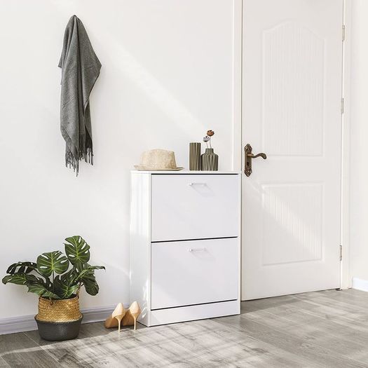 Shoe Cabinet with 2 Compartments - Free Delivery Nationwide