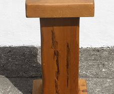 Wooden Column Pedestal