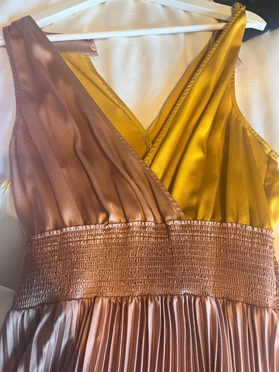satin dress