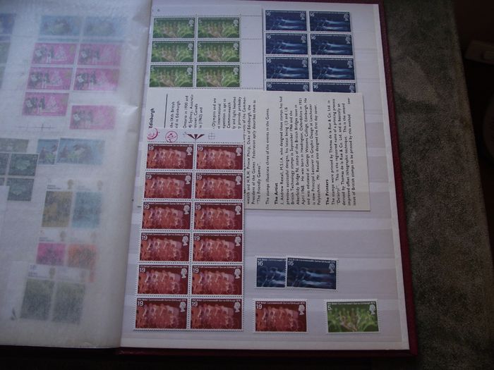 A valuable collection of Mint Elizabeth II Commemorative stamps