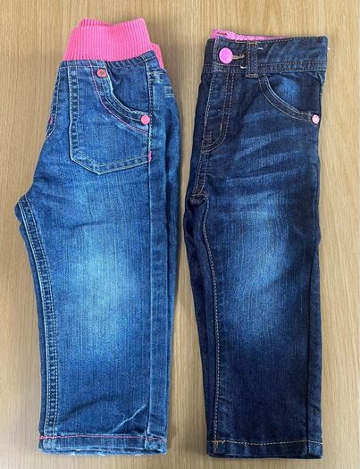 Mothercare 2 x Size 12-18m JEANS