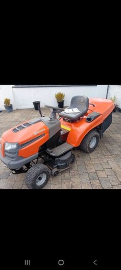 ride on lawnmower