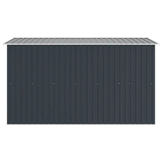 Garden Shed 257x298x178 cm Metal Anthracite