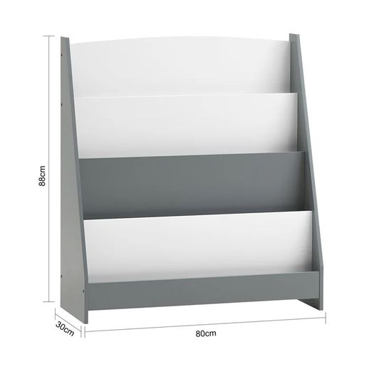 Kids bookcase Children's storage shelves Bookcase Magazine Rack