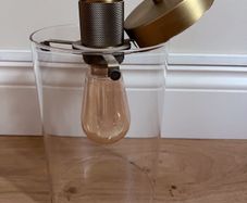 Beautiful brass ceiling lamp
