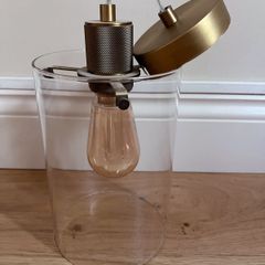 Beautiful brass ceiling lamp