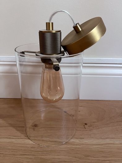 Beautiful brass ceiling lamp