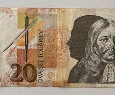 Slovenia 20 Tolarjev 1992 Banknote