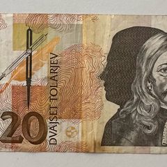 Slovenia 20 Tolarjev 1992 Banknote