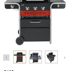 Char boil - gas to cole BBQ