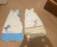 2 grobags grow bags sleepsuits