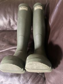 barbour wellies