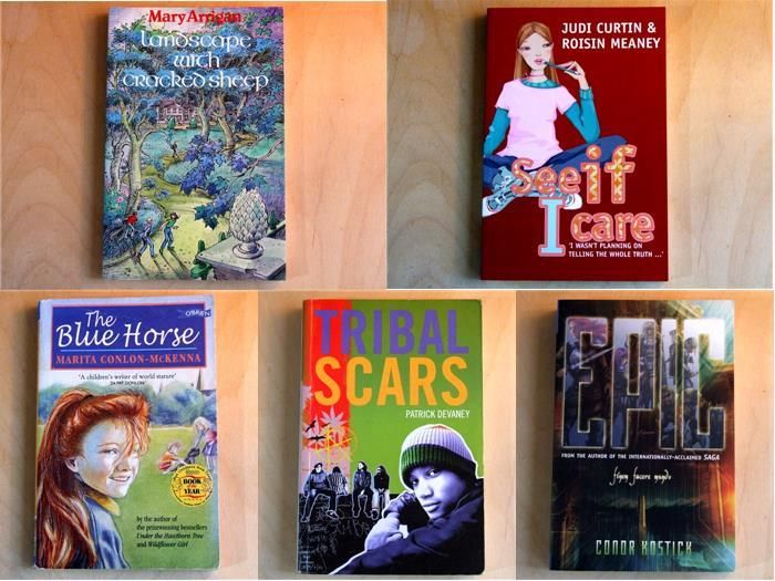 Novels by Irish children's authors